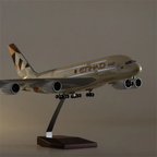 Airbus A380 Etihad 1:160 – 47 cm / 18.5 in – LED Lights