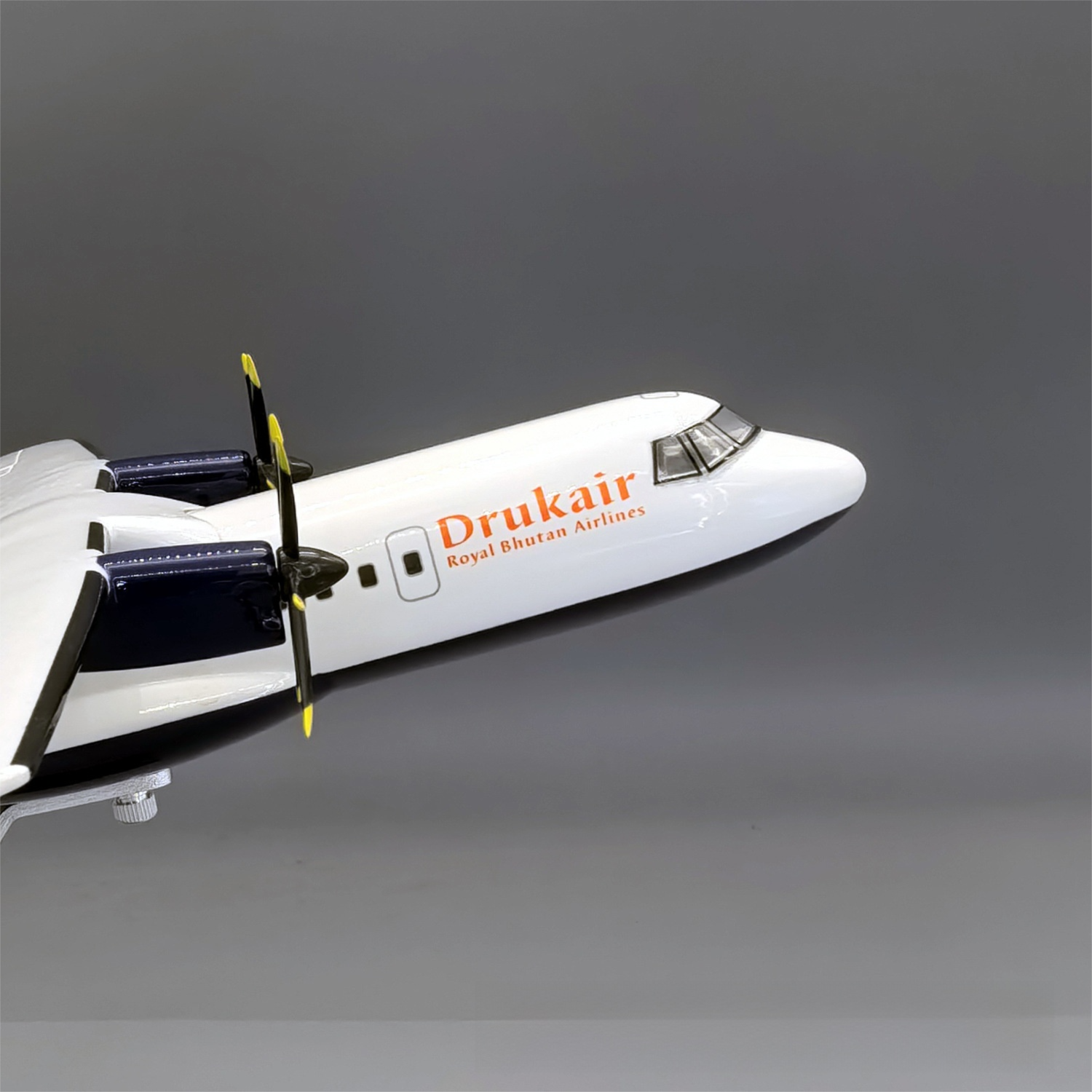 Drukair ATR42-600 Aircraft Model 1:70 Scale - Premium Resin Display with Stand - 32cm/12.6"