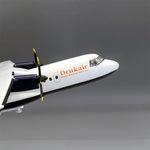 Drukair ATR42-600 Aircraft Model 1:70 Scale - Premium Resin Display with Stand - 32cm/12.6" - Thumbnail 5