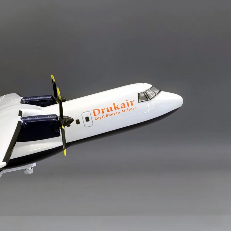 Drukair ATR42-600 Aircraft Model 1:70 Scale - Premium Resin Display with Stand - 32cm/12.6" - Image 5