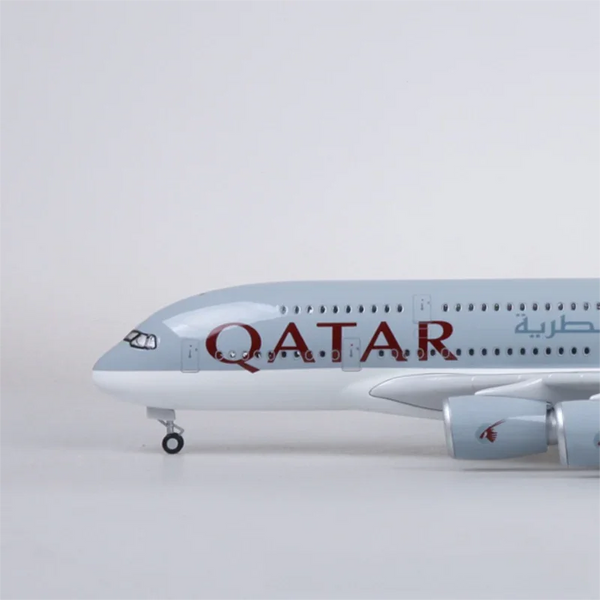 A380 Qatar - Scale 1/160 - 47cm - 18.5 in - Airplane Model