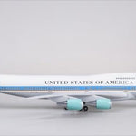 US Air Force One Boeing 747 1:190 – 37 cm / 14.6 in – LED Lights - Thumbnail 5