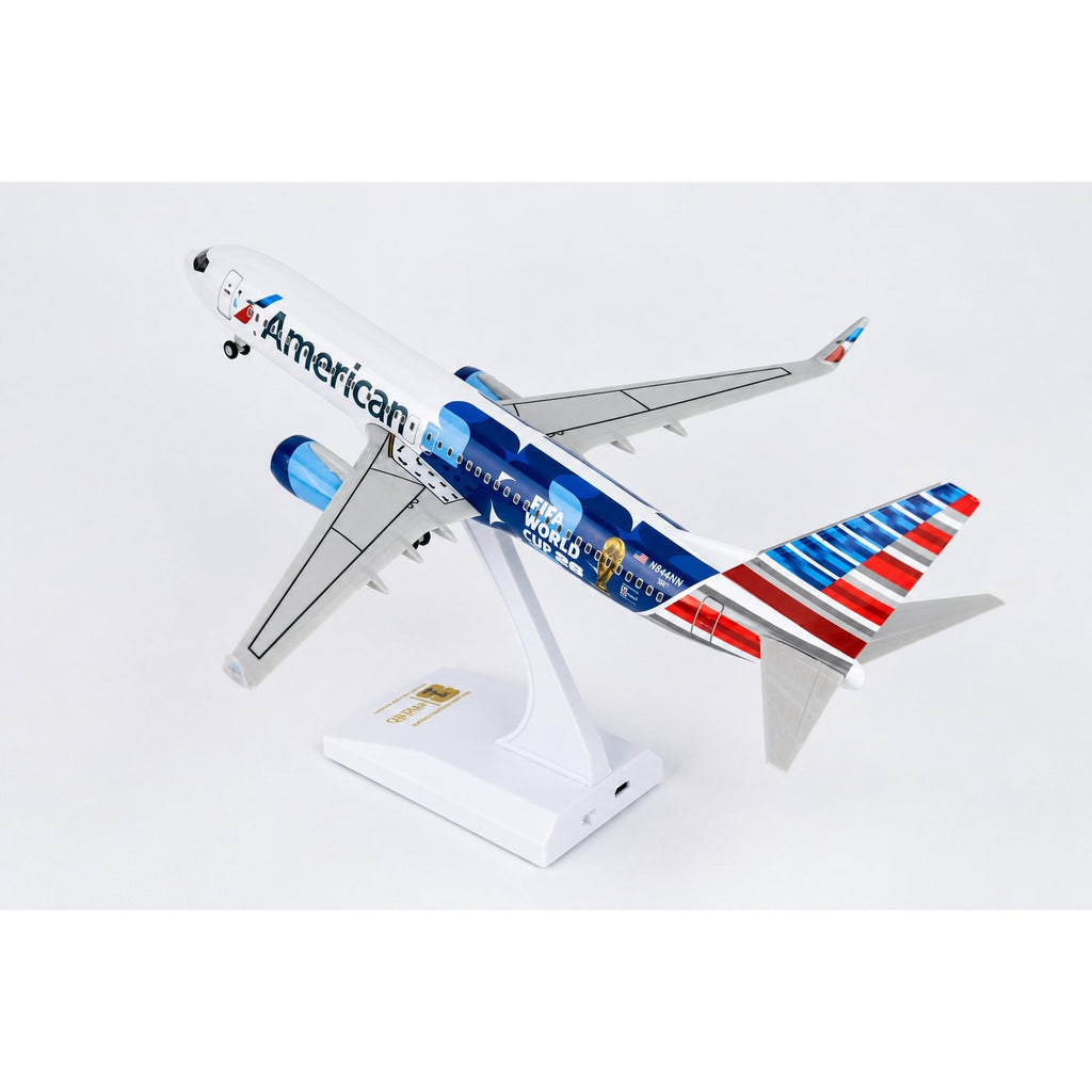 American Airlines Boeing 737-800 "FIFA World Cup 2026" – 30 cm / 11.8 in – Voice-Activated LED Lights