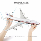 Air Force One Boeing 747-8 (VC-25B) 1:150 Scale Model Airplane – New Presidential Livery (47cm / 18.5")