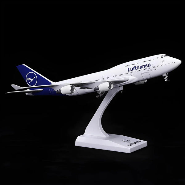 Lufthansa Boeing 747 - 30CM - 11.8in - LED & Sound - Secondary