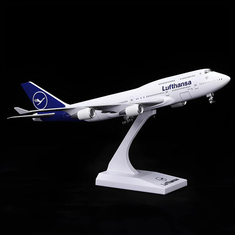 Lufthansa Boeing 747 - 30CM - 11.8in - LED & Sound - Image 2