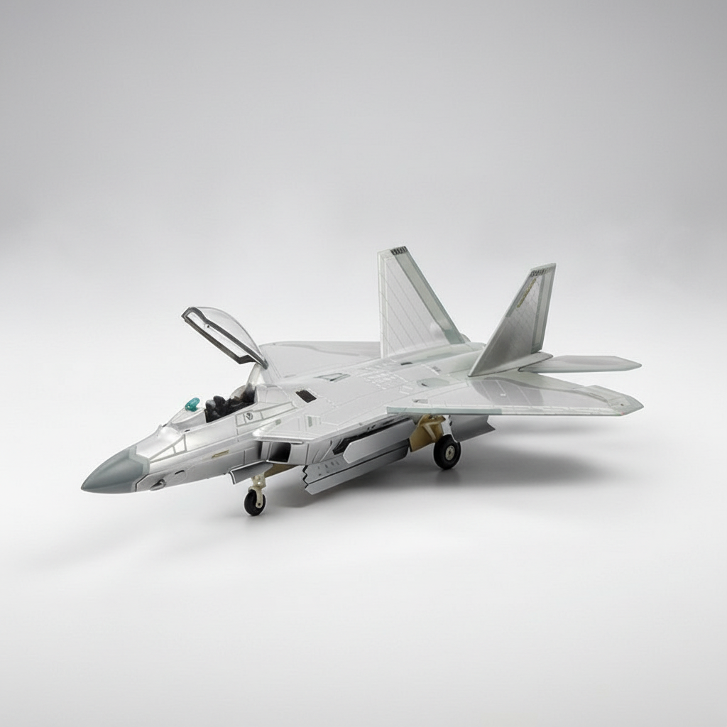 Caza furtivo U.S. Air Force F-22 Raptor 1:72 – 26.5 cm / 10.4 in – Maqueta Premium de Aleación Fundida a Presión y ABS - Gallery 3