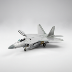 Caza furtivo U.S. Air Force F-22 Raptor 1:72 – 26.5 cm / 10.4 in – Maqueta Premium de Aleación Fundida a Presión y ABS - Thumbnail 3