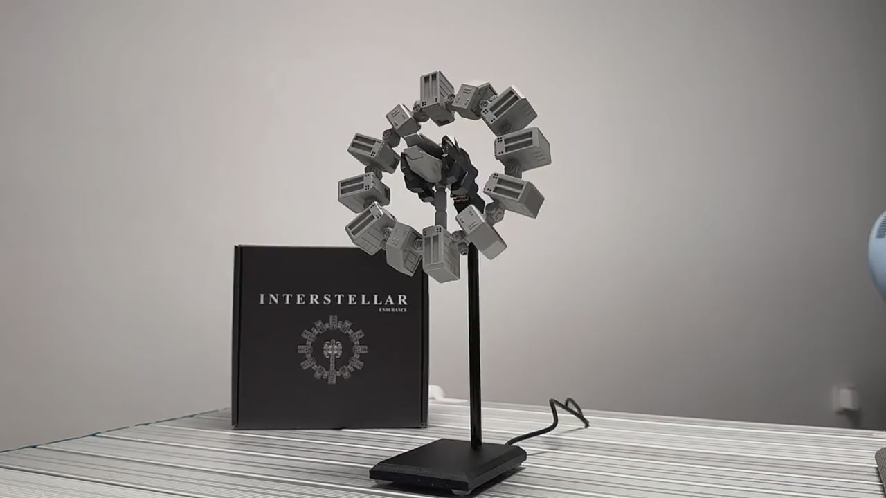Modelo de estación espacial Interstellar Eternity con función giratoria 