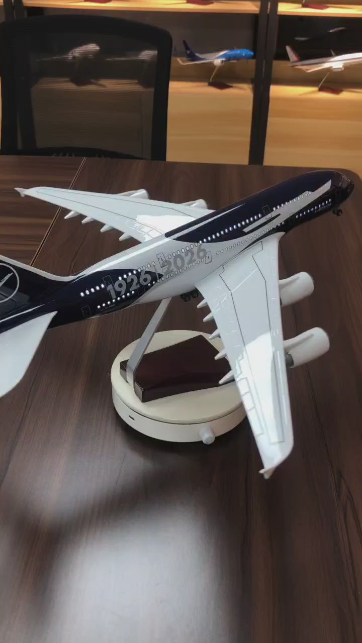 Airbus A380 Lufthansa 100 Years Commemorative – 1:160 Scale Model