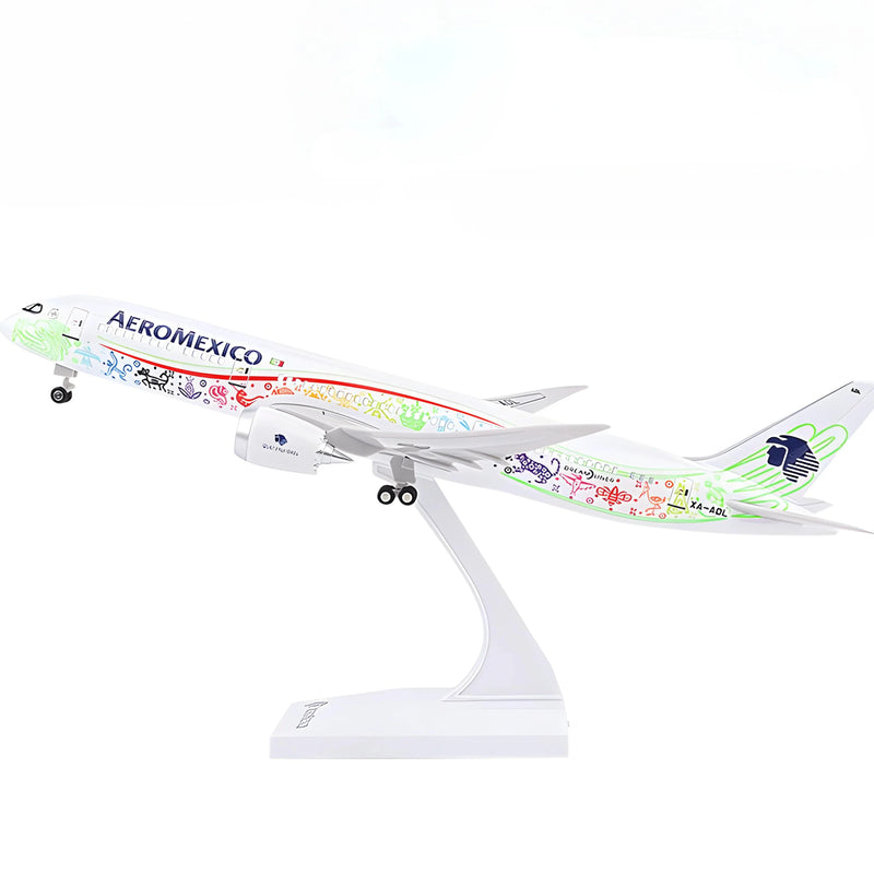 B787 Aeromexico Quetzalcoatl - 30cm - 11.8in - LED & Sound - Airplane Model - Image 4