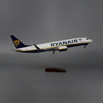 B737-800 Ryanair - Scale 1/80 - 47cm - 18.5 in - Airplane Model - Thumbnail 7