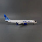 B737 Max United Airlines - Scale 1/80 - 47cm - 18.5 in - Airplane Model