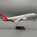 B737-800 Qantas - Scale 1/80 - 47cm - 18.5 in - Airplane Model - Thumbnail 7