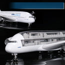 A380 Perspective LED lights- 47cm - 18.5in - Airplane Model