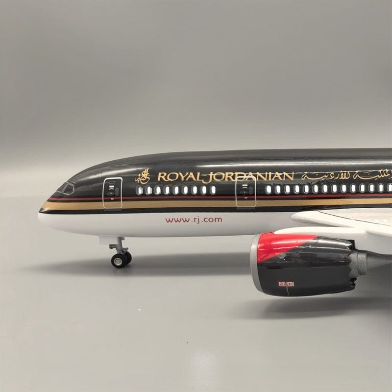 B787 Royal Jordanian - Escala 1/130 - 43cm - 16,9 pulgadas